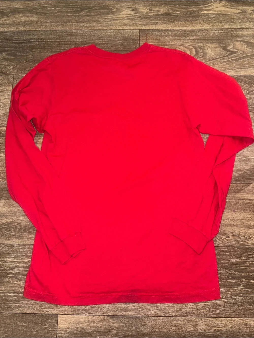 adidas Red NC State Wolfpack Long Sleeve Tee